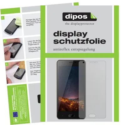 Produktbild von 6x Schutzfolie für Doogee X20L matt Displayschutzfolie Folie Display Schutz