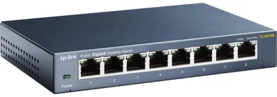 Obrázok produktu pre TP-Link TL-SG108, Nespravované, L2, Gigabit Ethernet (10/100/1000), Plne duplexný režim, Montovateľné na stenu