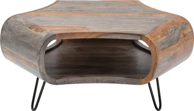 Produktbild von Couchtisch 80cm Holz Design Tisch Modern Wohnzimmer JETZT KAUFEN
