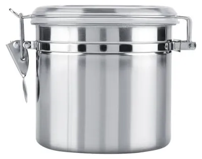 Edelstahl-Vorratsdose luftdicht 4,75 l für Kaffee Tee Zucker
