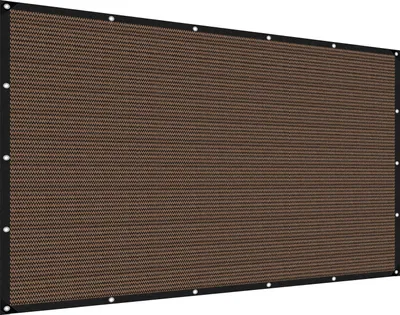 Obrázek produktu pro Stínící síť pro kuřecí chov, 80% ochrana proti UV záření, vyrobená z HDPE, s vyztuženými oky, vhodná pro použití na zahradě