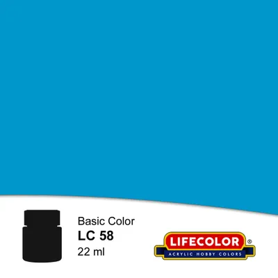 Immagine prodotto di Blu pallido brillante 22 ml Colore acrilico Lifecolor