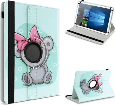 Produktbild von Tablet Hülle für Doogee Tab A9+ / A9 Pro+ Tasche Schutzhülle Case 360° DrehbarFarben:Motiv 15