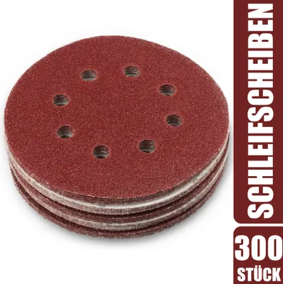 Produktbild von Schleifscheiben 8 Loch, 125 mm