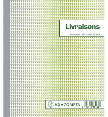 Obrázok produktu pre EXACOMPTA Manifold "Livraisons", 210 x 180 mm, dupli