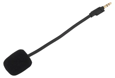 Immagine prodotto di Microfono di ricambio per cuffie da gaming, compatibile con i modelli Logitech G733 Wireless, con cancellazione del rumore, microfono da 3,5 mm con connettore jack