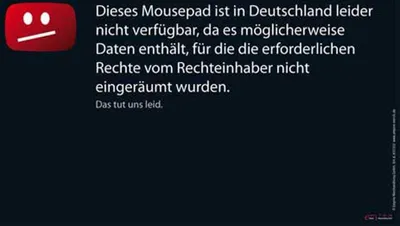 Produktbild von Internet verboten - Mousepad - Mousepad