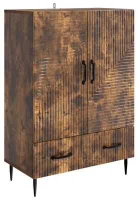 Zdjęcie produktu dla Bufet Dąb wędzony 66 x 34,5 x 95 cm Drewno inżynieryjne