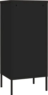 Immagine prodotto di vidaXL Armadio nero 42,5x35x101,5 cm acciaio