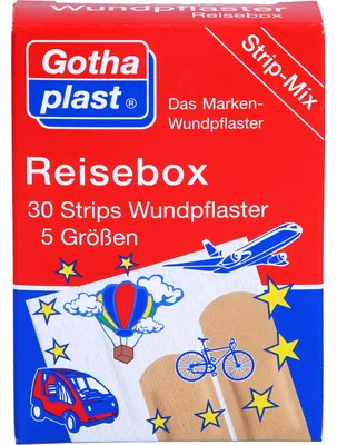 Immagine prodotto di Scatola da viaggio di cerotti per ferite Gothaplast, 1 pz PFL