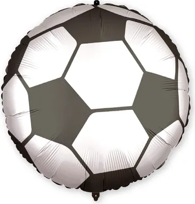 Image de Ballon en aluminium Football 46 cm -