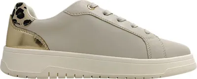 Imagen del producto de Zapatos deportivos de mujer Bagatt, tipo cordones, color beige, para uso casual