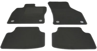 Fußmatten Set für Skoda Octavia 3 Typ 5E, Limo + Kombi + Scout, schwarz