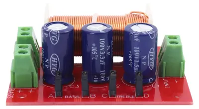 400 W Frequenzweiche, 2-Wege, 4-16 Ohm, für Lautsprecher