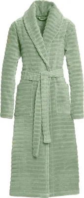 Produktbild von Vossen Damenbademantel Coco Farbe eucalyptus Größe 48-50