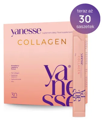 Image de AronPharma Yanesse® Kollagen, 30 sachets, saveur fraise-framboise