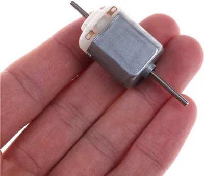 Zdjęcie produktu dla 2 sztuki 130 dwuwyjściowy silnik prądu stałego 1,5 V-12 V 5400 obr