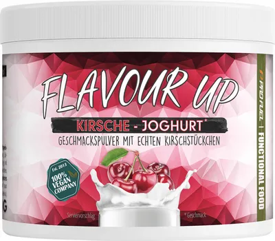 Produktbild von ProFuel Flavour Up (250g) Cherry Yoghurt - Funktionelle Lebensmittel - Geschmacksstoffe/Süßstoffe