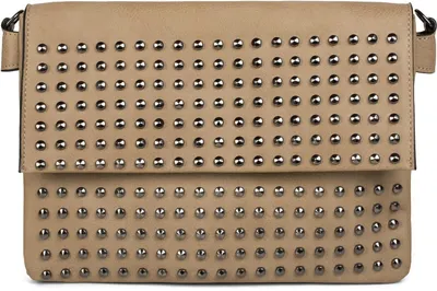 Immagine prodotto di Pochette styleBREAKER con borchie, borsa da sera, tracolla, passante per tracolla, borsa a spalla, da donna, articolo 02012227