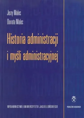 Immagine prodotto di Historia administracji i mysli administracyjnej