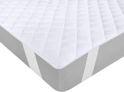 Immagine prodotto di Coprimaterasso Ibendoa® in microfibra – 160x200 cm, imbottitura di 130 g/m², adatto per materassi fino a 30 cm di altezza, con 4 elastici angolari, morbido e traspirante (non impermeabile)