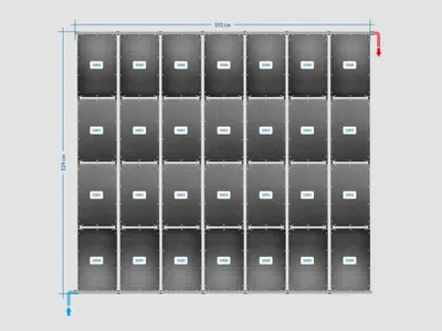 Produktbild von OKU Solarabsorber Pool-Solarheizung SET 56 - 28 Absorber