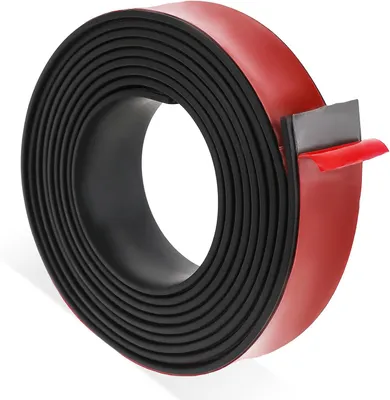 Image de Bande adhésive en néoprène, 2 mètres x 25 mm, pour la protection des sols et des surfaces