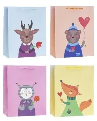 Zdjęcie produktu dla Torebka prezentowa Rozette 18 x 23 x 8 cm