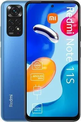 Immagine prodotto di Xiaomi Redmi MZB0APLEU Note 11S Doppia SIM Android 11 4G USB tipo C 6 GB 64 GB 5000 mAh Blu