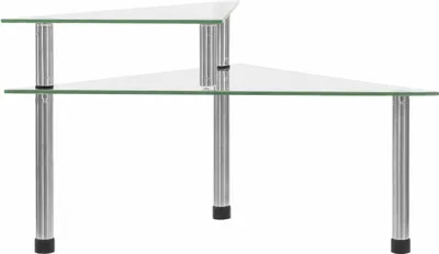 Produktbild von vidaXL Küchenregal Transparent 49,5x35x19 cm Hartglas