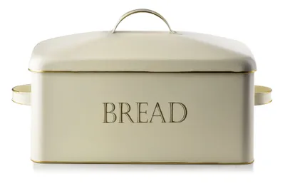 Produktbild von Cookini Brotkasten Sandy Vintage, Beige, Metall, matt, 39x18x21 cm, mit guter Luftzirkulation