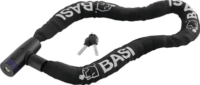 Produktbild von BASI - Zweirad-Kettenschloss - ZR 304 - Stahlkette - 2 Schlüssel - 6990-0304