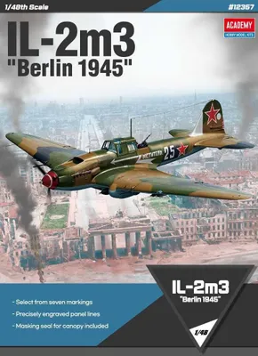 Image de Modèle réduit avion 12357 - IL-2m3 "Berlin 1945" (1:48)