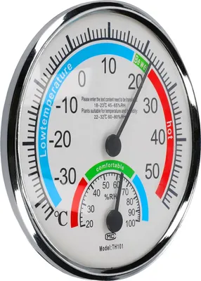 Produktbild von Thermometer Hygrometer Analog Luftfeuchtigkeit Raumklimakontrolle
