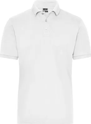 Produktbild von Polo aus weichem Elastic-Piqué white, Gr. L