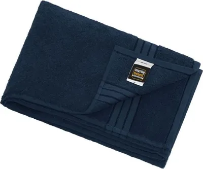 Produktbild von Badetuch Walkfrottier navy 100x150 cm 420 g/m²