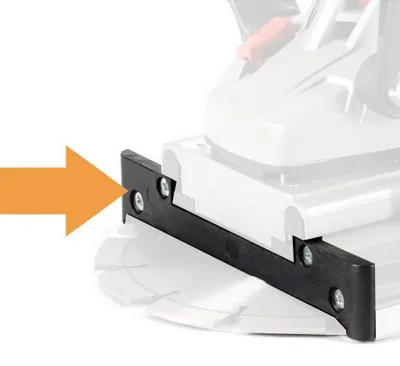 Produktbild von BEPo Gleitschuh mit Splitterschutz 3151/113 Zubehör für FFS 150N 151N 150S 151S