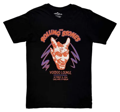 Produktbild von The Rolling Stones - "Voodoo Oakland Stadium" T-Shirt für Herren/Damen Uni RO16194 (M) (Schwarz)