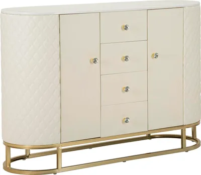 Productafbeelding van Tafel lamp, keramiek, met bladmotieven, 40x70 cm, goud/wit, Mauro Ferretti