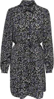 Produktbild von Only Nova Lux Langärmliges Kurzes Kleid Schwarz XS Frau Schwarz XS