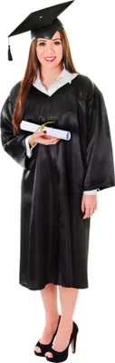 Obrázok produktu pre Bristol Novelty Uni maturitný kostým BN1426 (jedna veľkosť) (čierny)