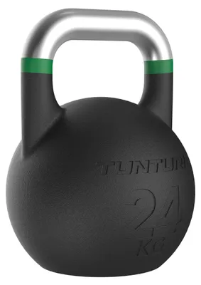 Produktbild von Tunturi Platinum Competition Kettlebell – 24 kg – Inkl. er Fitness-App
