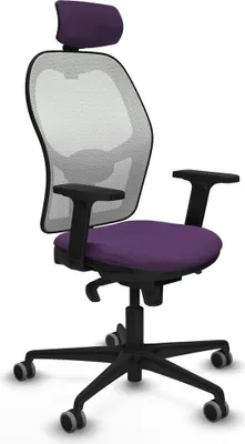 Produktbild von Bürostuhl mit Kopfstütze Piqueras y Crespo 2D036G2 Lila
