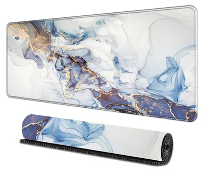 Productafbeelding van Gaming muismat XXL, 800 x 300 mm, grote muismat met gestikte randen, antislip onderkant, onderlegmat voor computer, MacBook, laptop (27)