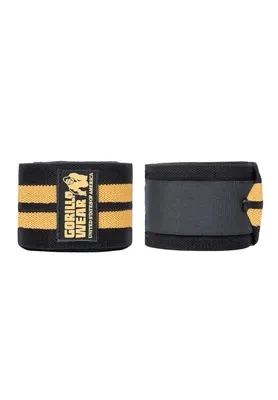 Image de Gorilla Wear Genouillères noir/or 2m / 79Inch