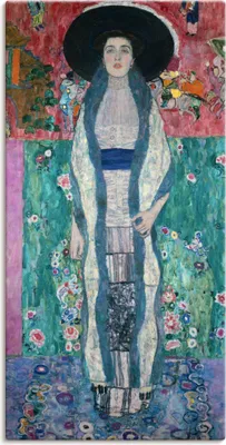 Produktbild von ARTland Leinwandbild Bildnis Adele Bloch-Bauer II. 1912 Größe: 50x100 cm