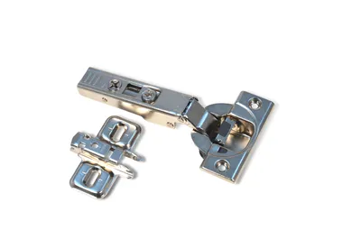Produktbild von BLUM Scharniere Eckanschlag 110° Clip top Blumotion mit integrierter Blumotion mit Deaktivierung mit Platte 4 Stück