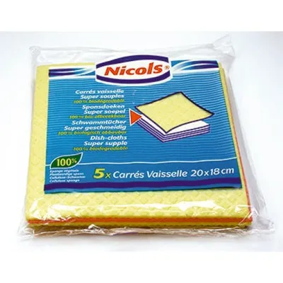 Produktbild von Aqualine - Aqualine Geschirrtücher ft 18 x 20 cm, farblich sortiert, 5er-Pack