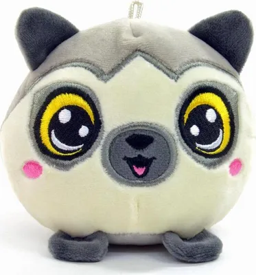 Produktbild von Kögler Zooballas Plüschkugel im Tierdesign Faultier Kugeltier Ø 11cm Plüsch grau