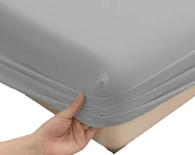 Immagine prodotto di Lenzuolo matrimoniale Jersey 140x200 grigio